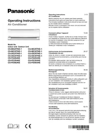 PANASONIC CSBE35TKE1 - Climatiseur