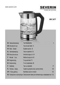 Notice SEVERIN WK 3477 Appareil à thé
