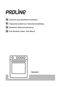 PROLINE PMC 65WF - Cuisinière