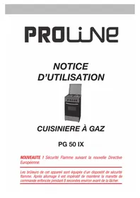 PROLINE PG 50 IX - Cuisinière