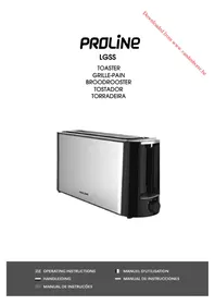 Notice PROLINE LGSS Tostadora