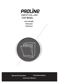 PROLINE DWP 4712 A++ WH - Lave-vaisselle