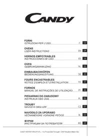 Notice HOOVER HOE3174INE Oven