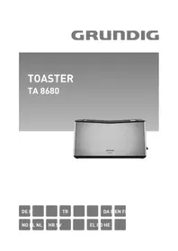 Notice GRUNDIG TA 8680 טוסטר