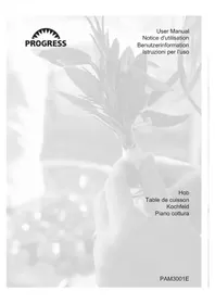 Notice PROGRESS PAM3001E Cooker