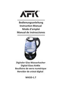 Notice AFK GWK2200.1D Kettle