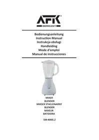 Notice AFK SM400G.2 Blender