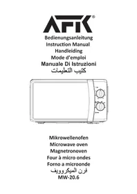Notice AFK MW20.6 Magnetron