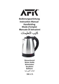 Notice AFK SSK1.7L Bouilloire électrique