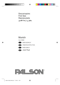 Notice PALSON MUNICH Bain de pieds