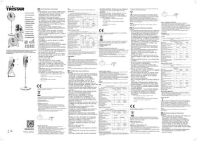 Notice TRISTAR VE5935 Ventilateur