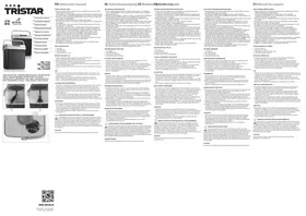 Notice TRISTAR KB7532UK Réfrigérateur