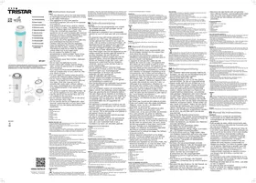 Notice TRISTAR MP2397 Nettoyage visage