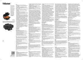 Notice TRISTAR WF1165 Pince pour croque monsieur