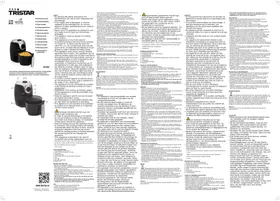 Notice TRISTAR FR6980 Friteuse