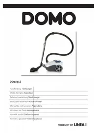 Notice DOMO DO7291S Aspirateur