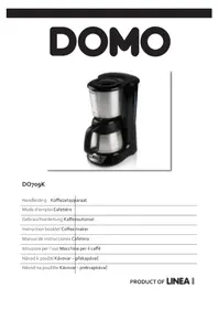 Notice DOMO DO709K Kávovar