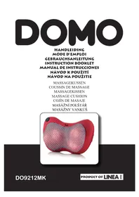 Notice DOMO DO9212MK Coussin de massage