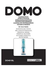 Notice DOMO DO481BL Blender