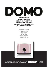 Notice DOMO DO956T Grille pain