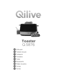 Notice Qilive Q.5876 Grille pain