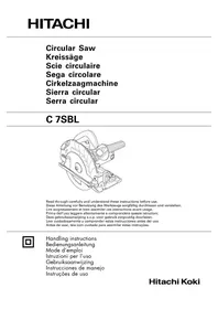 HITACHI C 7SBL - Sierra electrica