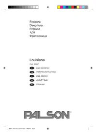 Notice PALSON LOUISIANA Friteuse