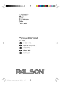 Notice PALSON VANGUARD COMPACT Robot ménager