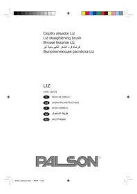 Notice PALSON LIZ Fer a boucler