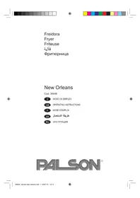 Notice PALSON NEW ORLEANS Friteuse