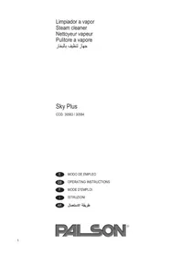 Notice PALSON SKY PLUS Nettoyeur à vapeur