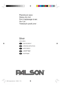 Notice PALSON SILVER Fer à repasser