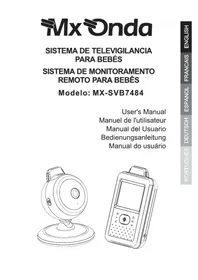 Notice Mx Onda MXSVB7484 Moniteurs pour bébé