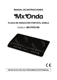 Notice Mx Onda MXPIP2199 Cooker