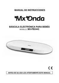 Notice Mx Onda MXPB2443 Balanças