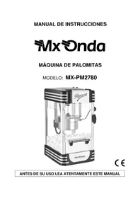 Notice Mx Onda MXPM2780 Macchina per popcorn