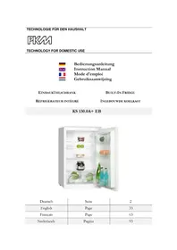 Notice PKM KS130.0A+EB Réfrigérateur