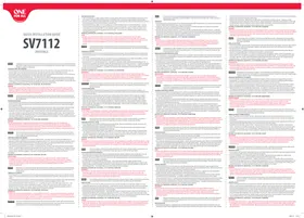 Notice ONE FOR ALL SV 7112 Support mural