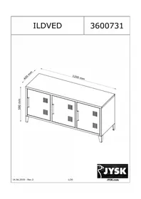 Notice JYSK ILDVED Meuble TV