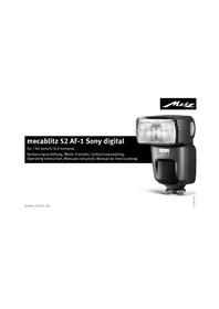 METZ Mecablitz 52 AF1 Sony digital - Destello