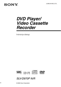 SONY SLV-D970PR - Odtwarzacz dvd