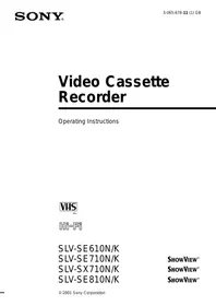SONY SLV-SE710K - Video recorder