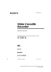 SONY SLV-SF950N - Video recorder