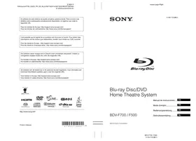 SONY BDV-F500 - Heimkinosystem