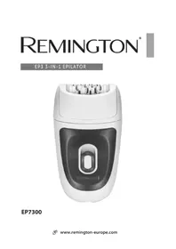 Notice REMINGTON 3IN1 EP7300 Električni epilator