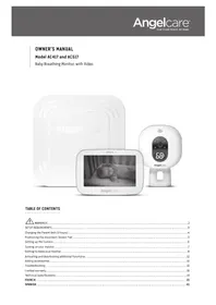 Notice ANGELCARE AC417 Moniteurs pour bébé