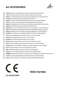 Notice Trio Lighting BOLOU 872810606 Luminaire