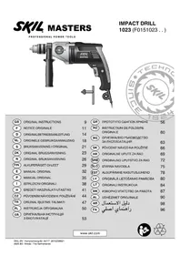 Notice SKIL 1023 MA Perceuse électrique