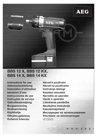 AEG BBS 14 X - Visseuse