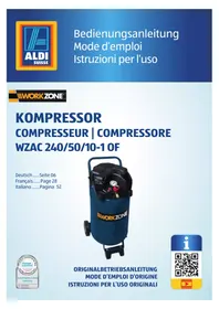 Notice Workzone WZAC 24050101 OF Compressore